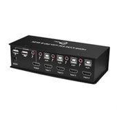 SIIG Accessory CE-KV0612-S1 4x1 USB HDMI KVM Switch with 4Kx2K and PIP Retail