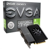 EVGA VCX 02G-P3-2717-KR GeForce GT 710 2GB DDR3 64Bit PCI Express DVI-D/DVI-I/miniHDMI Retail