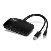 SIIG Accessory JU-H30412-S1 Mini-DP Video Dock with USB 3.0 LAN Hub Black Retail
