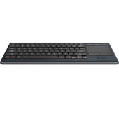 Logitech Keyboard 920-007182 Wireless K830 HTPC Keyboard for PC-to-TV Control with Touchpad Retail