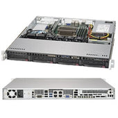 Supermicro System SYS-5019S-MN4 1U Rackmount Xeon E3-1200 v5 LGA1151 H4 C236 4x3.5inch Hotswap 350W Brown Box