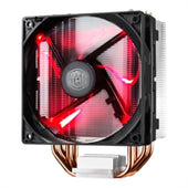 CoolerMaster Fan RR-212L-16PR-R1 Hyper 212 LED CPU Cooler for Intel/AMD Aluminum Heatpipe LED Red