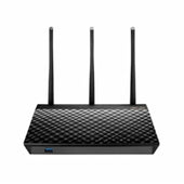 Asus Network RT-AC66U B1 802.11ac Dual-Band Wireless AC1750 Gigabit Router Retail