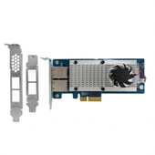 QNAP Network LAN-10G2T-X550 Dual-port 10Gbase-T Network Expansion Card Retail