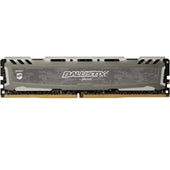 Crucial Memory BLS4G4D240FSB Ballistix Sport LT Gray 4GB DDR4 2400 UDIMM Retail