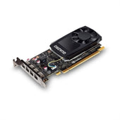 PNY Video Card VCQP1000-PB NVIDIA Quadro P1000 4GB GDDR5 PCI Express3.0 640 CUDA Cores 4xmini-DisplayPort ATX/SFF Retail