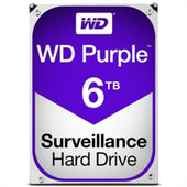 Western Digital Hard Drive WD60PURZ WD Purple AV 3.5" 6TB 64MB SATA 6Gb/s 5400 RPM Bulk