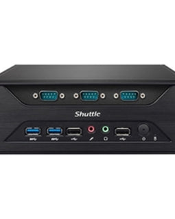 Shuttle System XC60J3 Celeron J3355 Max.16GB DDR3L 8xCOM Ports with Heatpipe Cooling Retail