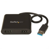 StarTech Accessory USB32HD2 2 Ports USB to Dual HDMI Adapter 4K Retail