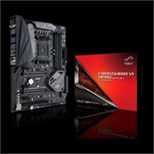 Asus Motherboard ROG CROSSHAIR VI HERO WIFI AC AMD DDR4 3200MHz M.2 USB 3.1 ATX X370 802.11ac WI-FI Gaming motherboard with Aura Sync RGB LEDs front-panel connector and type-A/C Retail