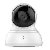 Yi Camera YI-93002 Dome Camera 720p Pan/Tilt/Zoom 2-way audio Night Vision White Retail