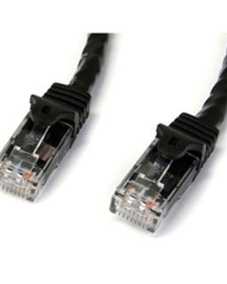 StarTech Cable N6PATCH150BK 150ft Cat6 Ethernet Patch Cable with Snagless RJ45 Black Retail