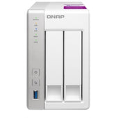 QNAP Network Attached Storage TS-231P2-4G-US 2Bay 1.7Ghz 4GB SATA 6Gb/s HDD Hot-swappable with DLNA Personal Cloud Retail