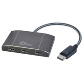 SIIG Accessory CE-DP0C12-S1 1x3 Port DisplayPort to HDMI MST Hub - Multi Monitor Splitter Retail
