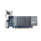 Asus Video Card GT710-SL-1GD5-BRK GeForce GT710 GDDR5 1GB 32Bit PCI Express DVI/HDMI Retail