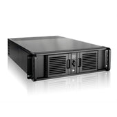 iStarUSA Rack Mount D300PFS-DE1BK2535 3U Compact Stylish RM with 5.25bay3.5" 2x2.5" cage Brown Box
