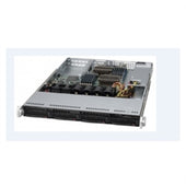 Supermicro Case CSE-815TQC-605WB 1U 4-Port 12Gbps 4x3.5" hot-swap SAS/SATA 600W Brown Box