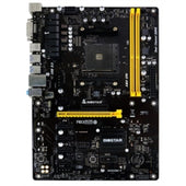 Biostar Motherboard TB350-BTC AMD A-series AM4 B350 up to 32GB DDR4 DVI-D PCI Express SATA ATX Retail