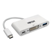 Tripp-Lite Accessory U444-06N-DU-C USB-C to DVI Adapter Thunderbolt3 1080p Retail
