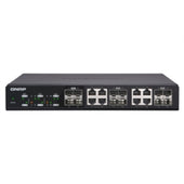 QNAP Switch QSW-1208-8C-US 12Port Twelve 10GbE SFP+ Ports Unmanaged 10GbE Switch Retail