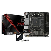 ASRock Motherboard X470 Gaming-ITX/ac AM4 X470 64G DDR4 PCIE HDMI ATX Retail