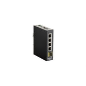 D-Link Networking DIS-100G-5SW 5Port UNMNGD Industrial Switch 1xSFP port -40C to +75C Brown box