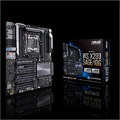 Asus Motherboard WS X299 SAGE/10G 8DIMM 128GB DDR4 Intel LGA 2066 CEB motherboard with quad-GPU support DDR4 4200MHz Dual Intel(R) 10G LANs and cedil; M.2 and cedil; U.2 and cedil; USB 3.1 Gen 2 connectors and cedil; and ASUS Control Center Retail