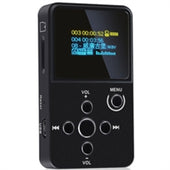 xDuoo Media Player XDU-X2 0.96 inch LED MicroSD Rail to Rail Black Retail