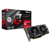 ASRock Video Card PG D RADEON RX570 8G OC AMD Radeon RX 570 PCIe 8G GDR5 3DP/HDMI/DVI Retail