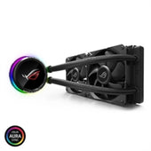 ASUS Fan ROG RYUO 240 AIO liquid CPU cooler color OLED Aura Sync RGB 120mm Fan Retail
