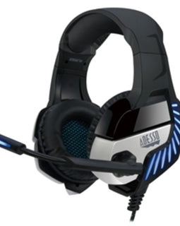 Adesso Headphone Xtream G4 Virtual 7.1 Surround Sound Gaming Headset with Microphone Vibration Retail