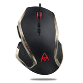 Adesso Mouse iMouse X3 Programable Gaming Mouse with Adjustable DPI and Weight MultiColor Retail
