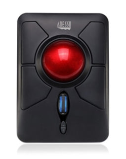 Adesso Mouse iMouse T50 2.4GHz Wireless Ergonomic programable Desktop Trackball Retail