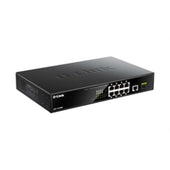 D-Link Networking Switch DGS-1010MP 10-Port Gigabit Unmanaged Switch with 8 PoE Ports Retail