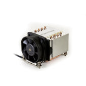 Dynatron Fan A24 AMD AM4 PWM fan Aluminum fins with Heat Pipes 2U Server amd Up 12V Brown Box