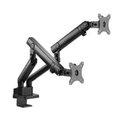 SIIG Accessory CE-MT2U12-S1 Aluminum Mechanical Spring Slim Monitor Arm Dual Retail
