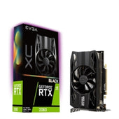 EVGA Video Card 06G-P4-2061-KR GeForce RTX 2060 XC BLACK GAMING 6GB GDDR6 192Bit PCIE HDMI Retail