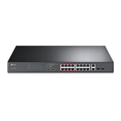 TP-Link Switch TL-SL1218MP 16-Port 10/100Mbps+2-Port Gigabit Unmanaged PoE Switch Retail