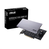 Asus Accessory HYPER M.2 X16 Card v2 NVMe M.2 128Gbps PCIE Retail