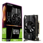 EVGA Video Card 06G-P4-1263-KR NVIDIA GeForce GTX 1660 Ti XC GAMING 6GB GDDR6 HDB Fan Retail