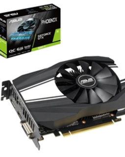 Asus Video Card PH-GTX1660TI-O6G NVIDIA GeForce GTX 1660 Ti Phoenix Fan 6GB GDDR6 192B PCIE HDMI/DP Retail