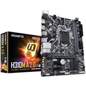 Gigabyte Motherboard H310M A 2.0 Core i9/i7/i5/i3 S1151 H310 Maximum 32GB DDR4 PCIE Micro ATX Retail