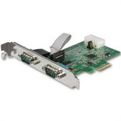 StarTech I/O Cards PEX2S953LP 2Port RS232 Serial Adapter Card with 16950 UART Retail