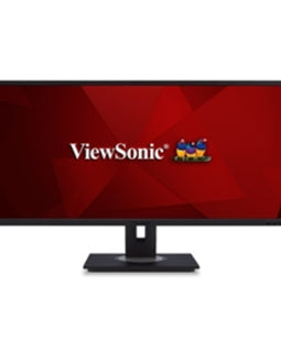 ViewSonic Monitor VG3448 34" 21:9 WQHD 3440x1440 Resolution and Advanced Ergonomics Retail
