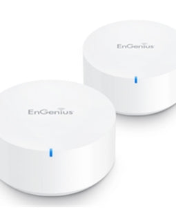 EnGenius Router Wireless ESR580-2PACK Tri-Band Smart Whole-Home Wi-Fi System AC2200 Retail