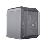 Coolermaster Case MCM-H100-KANN-S00 MasterCaseH100 SteelSide MiniITX Black and Iron Grey Retail