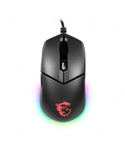 MSI Mouse Clutch GM11 Gaming Mouse Ambidestrous RGB PMW 3325 USB Retail