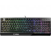 MSI Keyboard Vigor GK30 Gaming Keyboard Wired Membrane 6 zones RGB lighting Retail