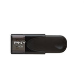 PNY Memory P-FD16GATT4-GE 16GB Attache 4 USB 2.0 Black capless Retail