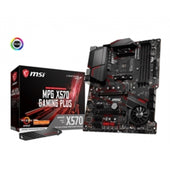 MSI Motherboard X570GAMINGPLUS MPG X570 GAMING PLUS AMD RYZEN9 AM4 X570 Max128GB ATX Retail
